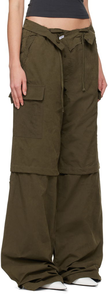 Cargo hlače Ottolinger Ottolinger Baggy Cargo Pants Zelena | 10620030601, 1