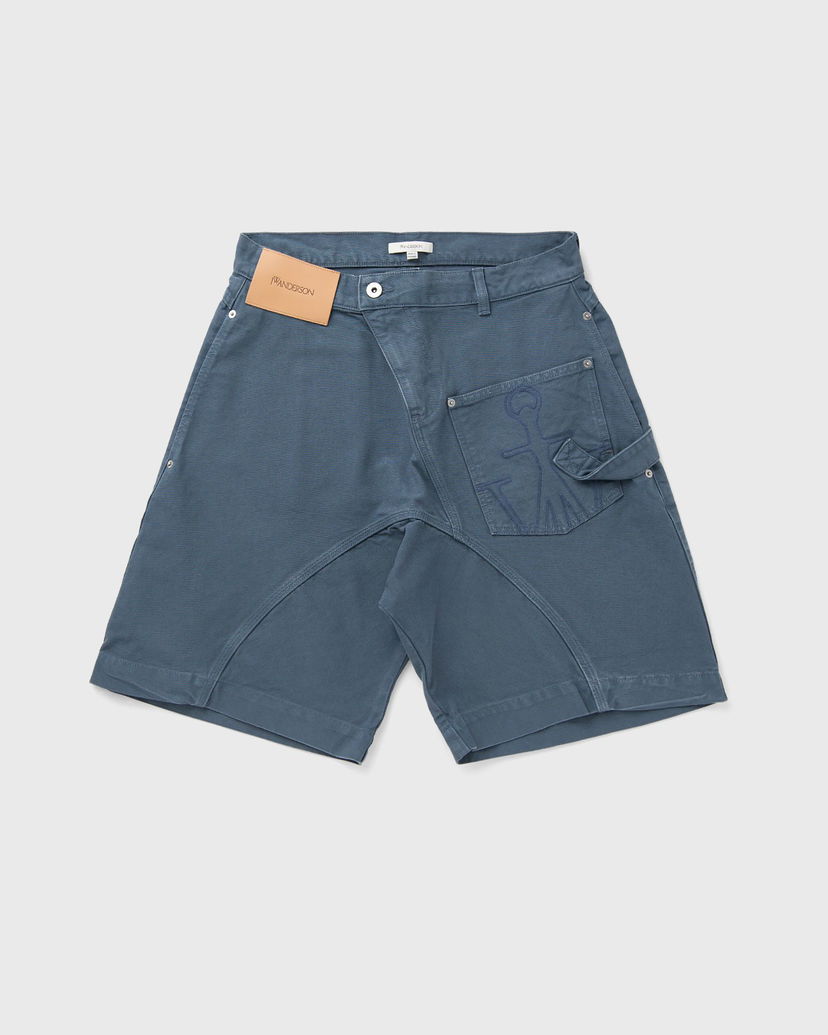 Kratke hlače JW Anderson Twisted Workwear Shorts Plava | SR0108-PG1744-768