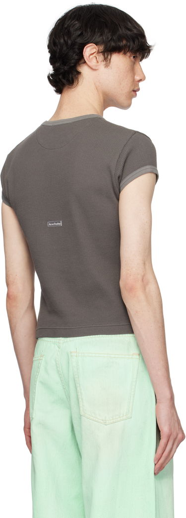 Majica kratkih rukava Acne Studios Acne Studios Fitted T-Shirt Siva | CL0332-, 2
