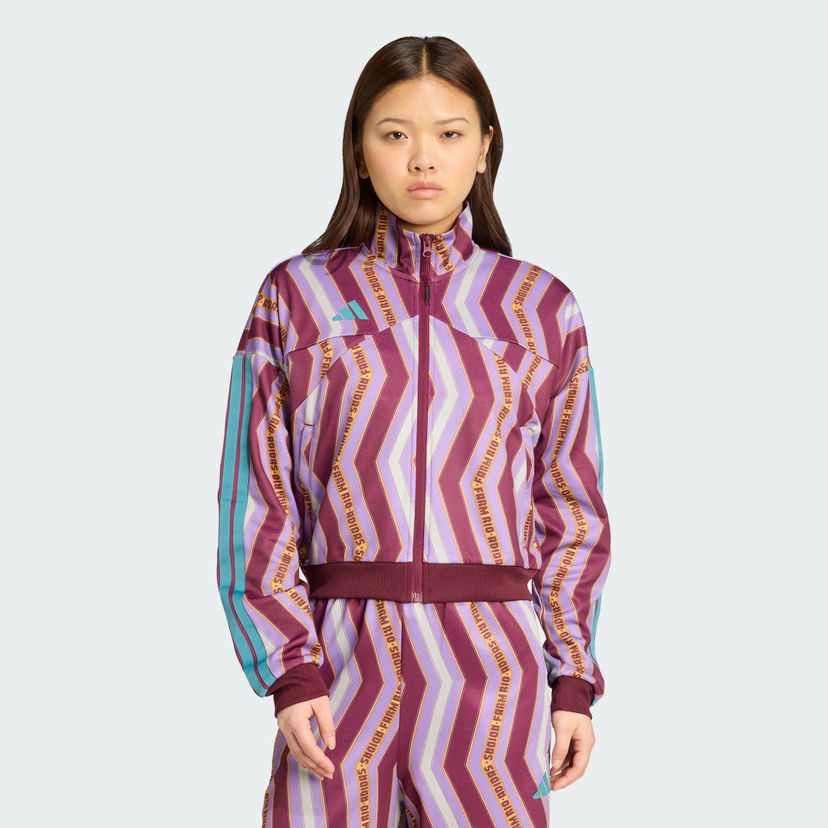 Jakna adidas Performance adidas x FARM Rio Tiro Track Jacket Ljubičasta | JL8617