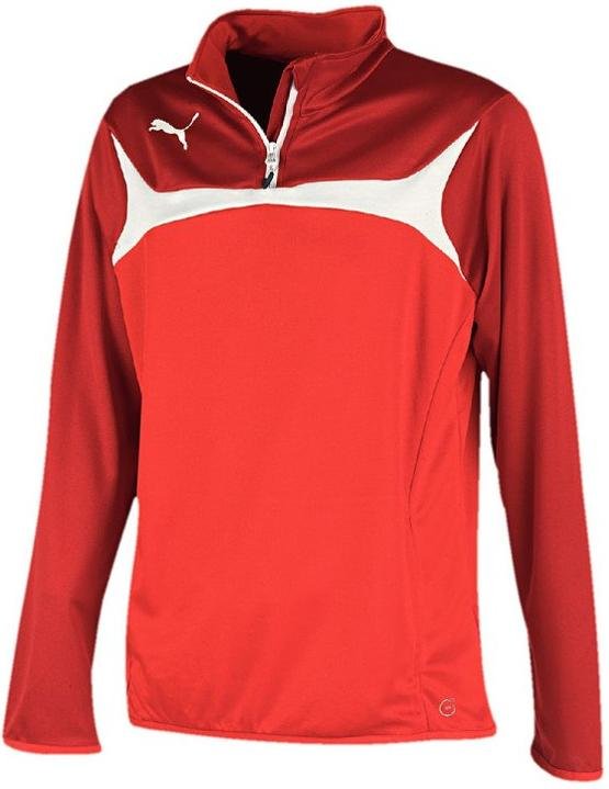 Dukserice Puma Puma Esito 3 1/4 Zip Top Crvena | 653966-001