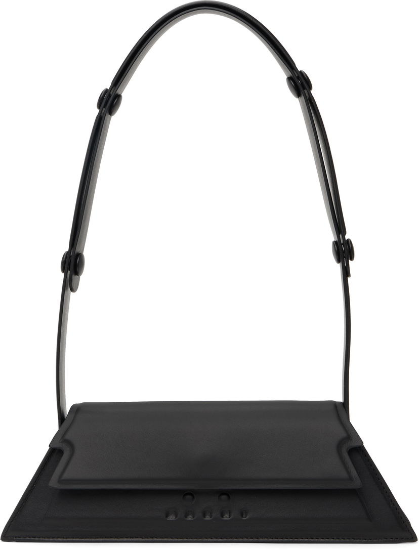 Torba za rame Marni Mini Trunkoise Bag Crna | SBMP0184L0 P5298