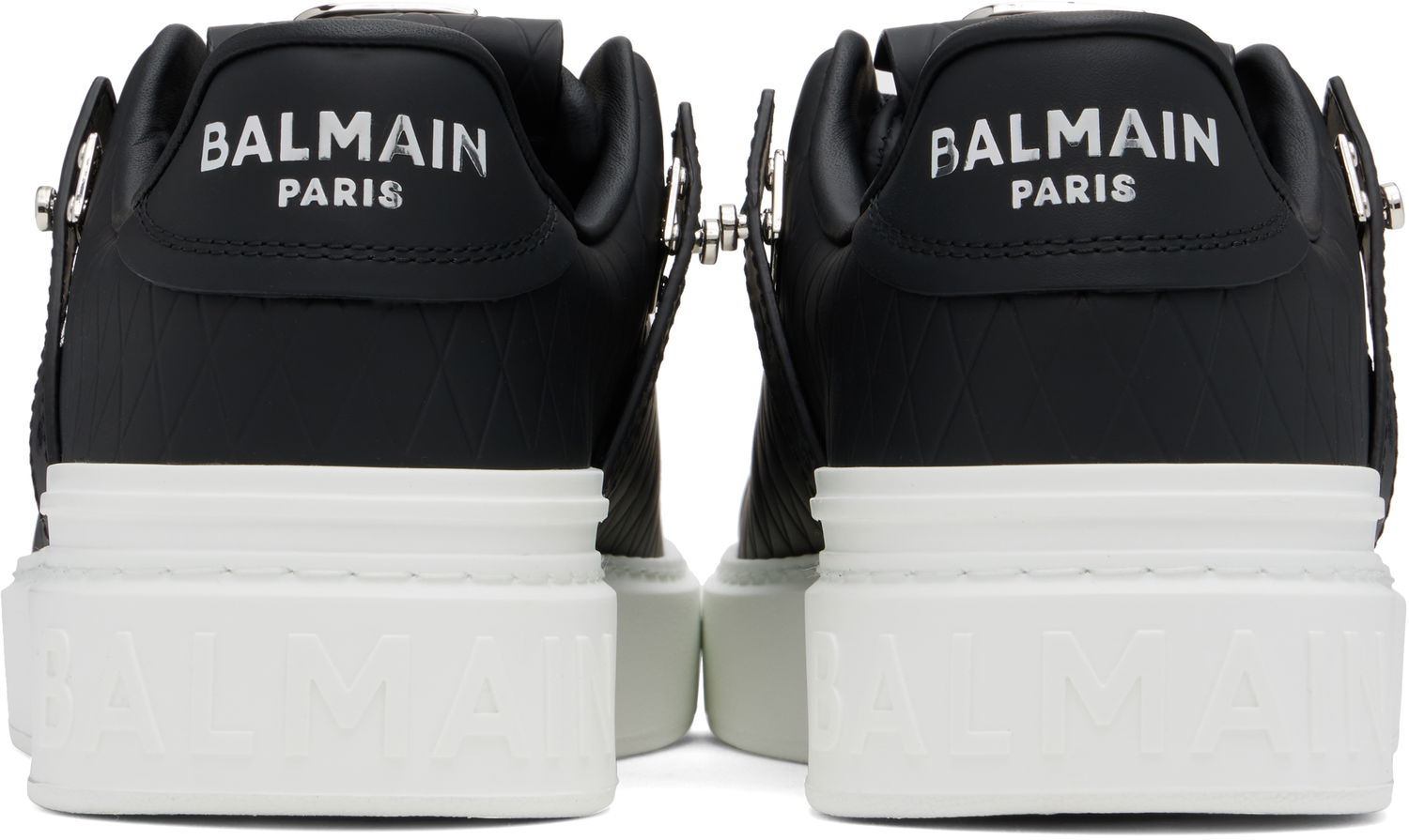 Tenisice i cipele Balmain Balmain B-Court B-Buzz Crna | EM1VI370LCGD, 1