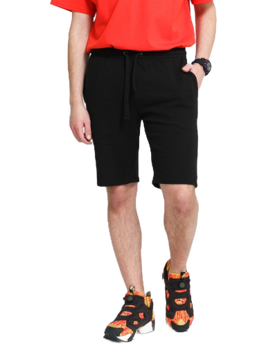 Kratke hlače Urban Classics Basic Sweatshorts Crna | TB2076