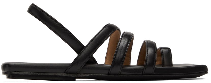 Tenisice i cipele Marsèll Marsell Tavola Leather Slingback Sandals Crna | MW6801 193