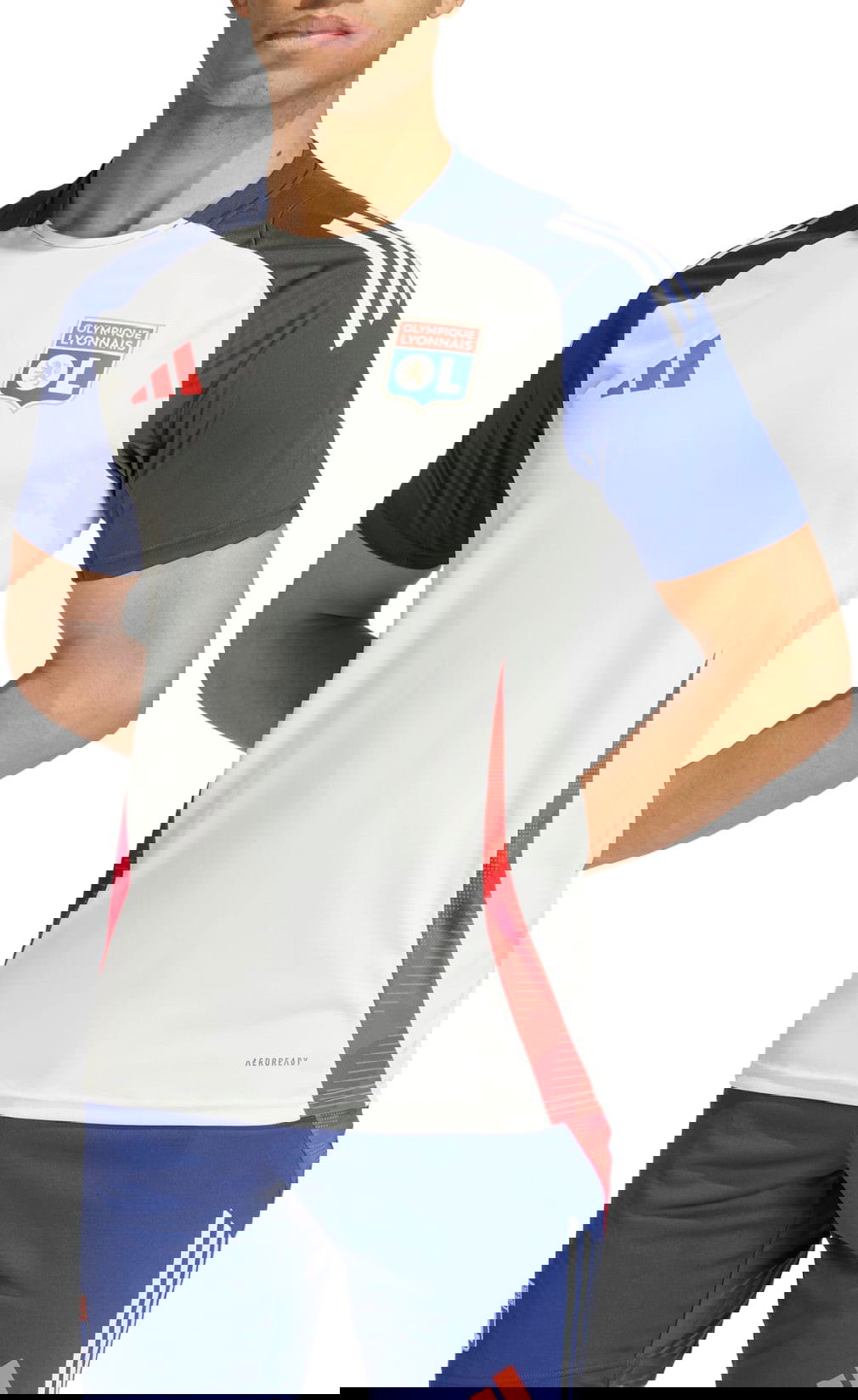 Dres adidas Originals Olympique Lyon Training Jersey Bijela | it5156, 0