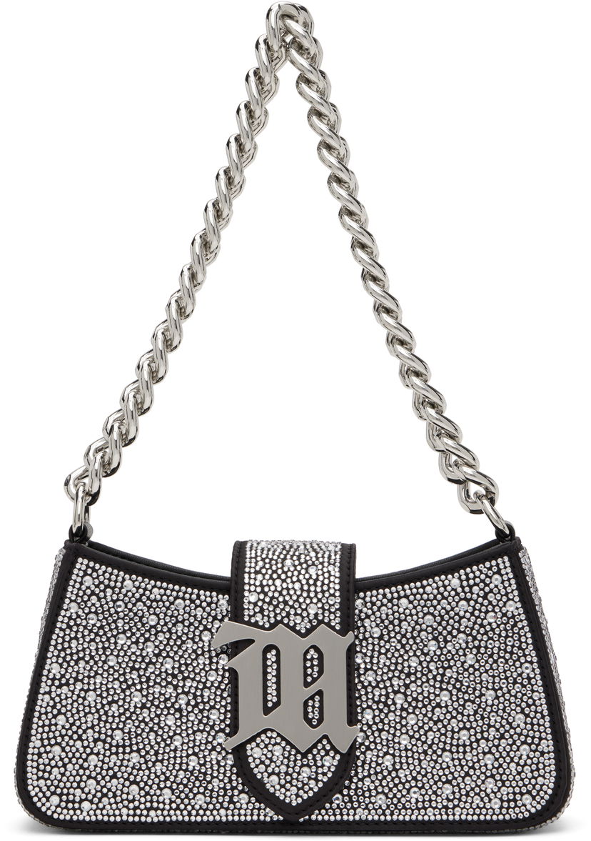 Ručna torbica MISBHV MISBHV Mini Crystal Shoulder Bag Crna | 250A412