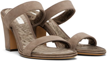 Haljina The Row The Row Awar Strap Heeled Sandals Siva | F1595-L221, 3