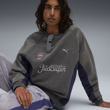 Dukserice Puma Puma x KidSuper Studios Men's Sweatshirt Siva | 632364_01, 5