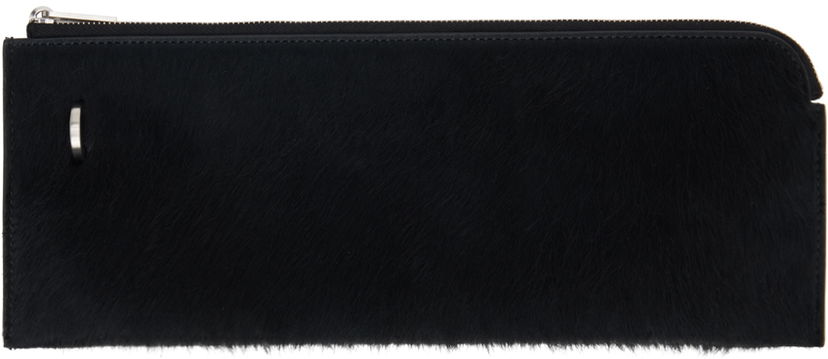 Novčanik Rick Owens Leather Zip Pouch Wallet Crna | RA01D0415 LHL