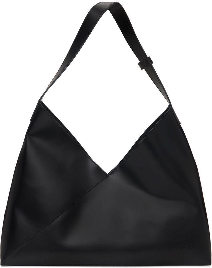 Ruksaci i torbe Maison Margiela MM6 Black Fortune Cookie XL Tote Crna | SB6WC0016 P7183