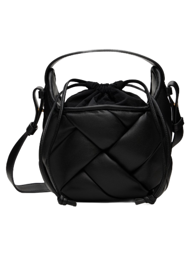 Torba za rame Bottega Veneta Small Helmet Bag Crna | 730164 V2NH1