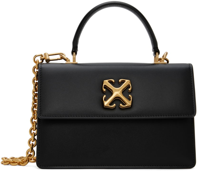 Ručna torbica Off-White Black Jitney 1.4 Bag Crna | OWNP050C99LEA0011000