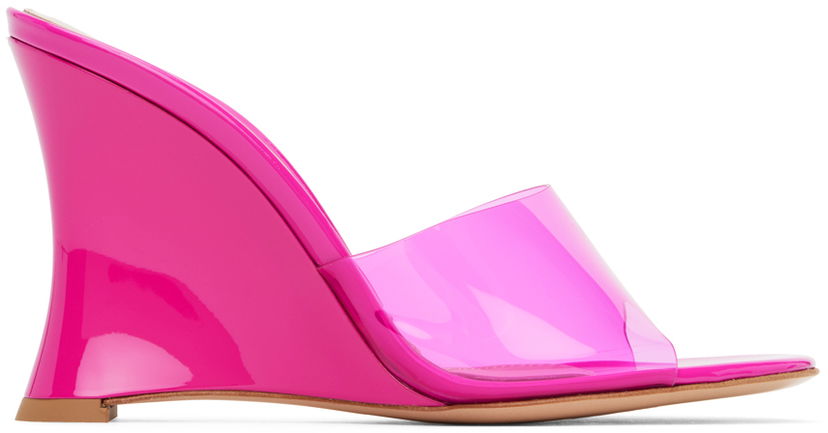 Dodaci Gianvito Rossi Gianvito Rossi Futura Wedge Mules Ružičasta | G16210.95RIC.GSV