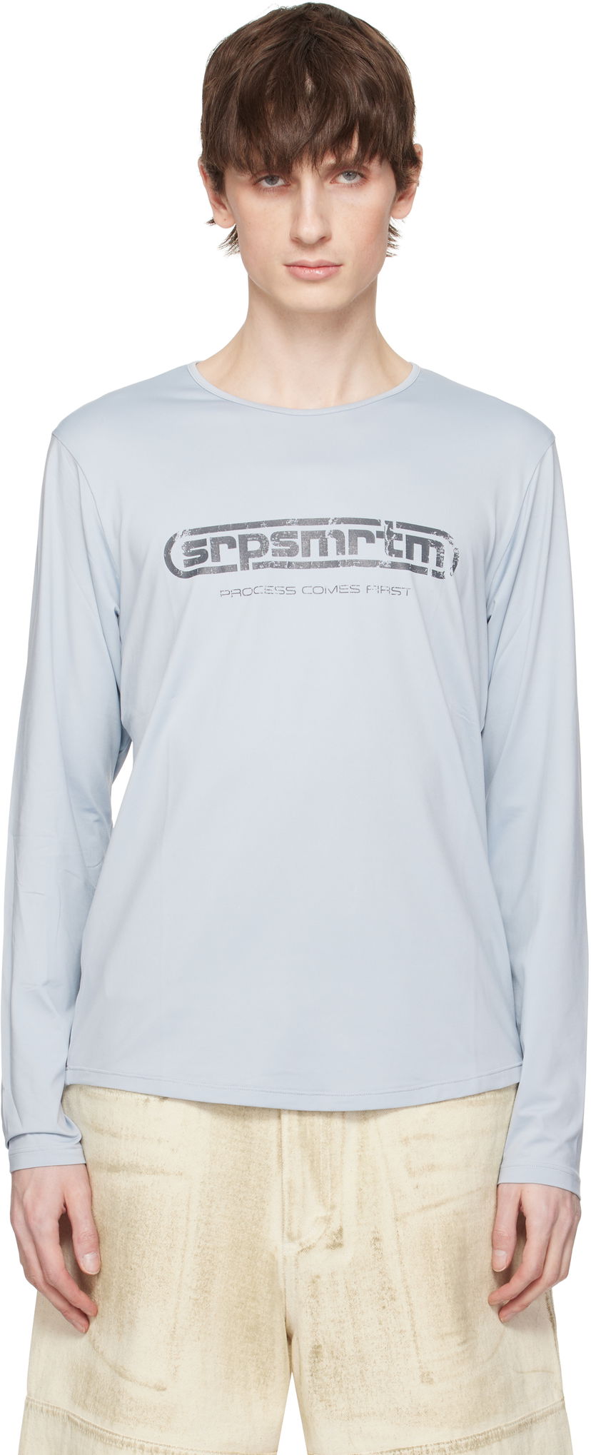 Majica kratkih rukava Serapis Logo UV Long Sleeve T-Shirt Plava | SS25_UVT_3L