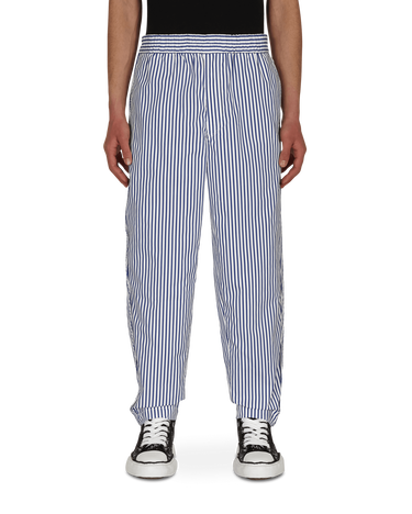 Hlače Comme des Garçons Stripe Trousers Tamnoplava | FG-P008-SS21 1, 4