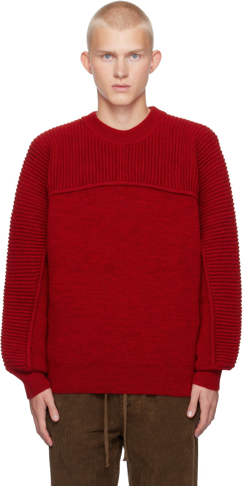 Džemper ISABEL MARANT Isabel Marant Acolin Knit Sweater Crvena | PU0594HA-B4L01H
