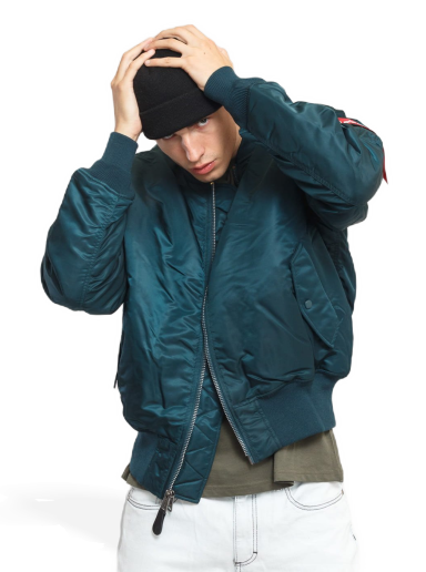 Bomber jakna Alpha Industries Bomber Tirkiz | 100101 02