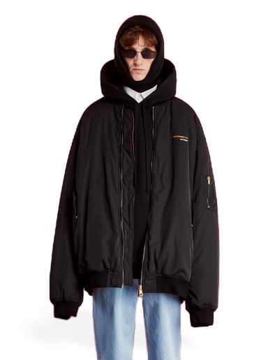 Bomber jakna RAF SIMONS Synchronicity Bomber Jacket Crna | 212-M621A-30060-0099