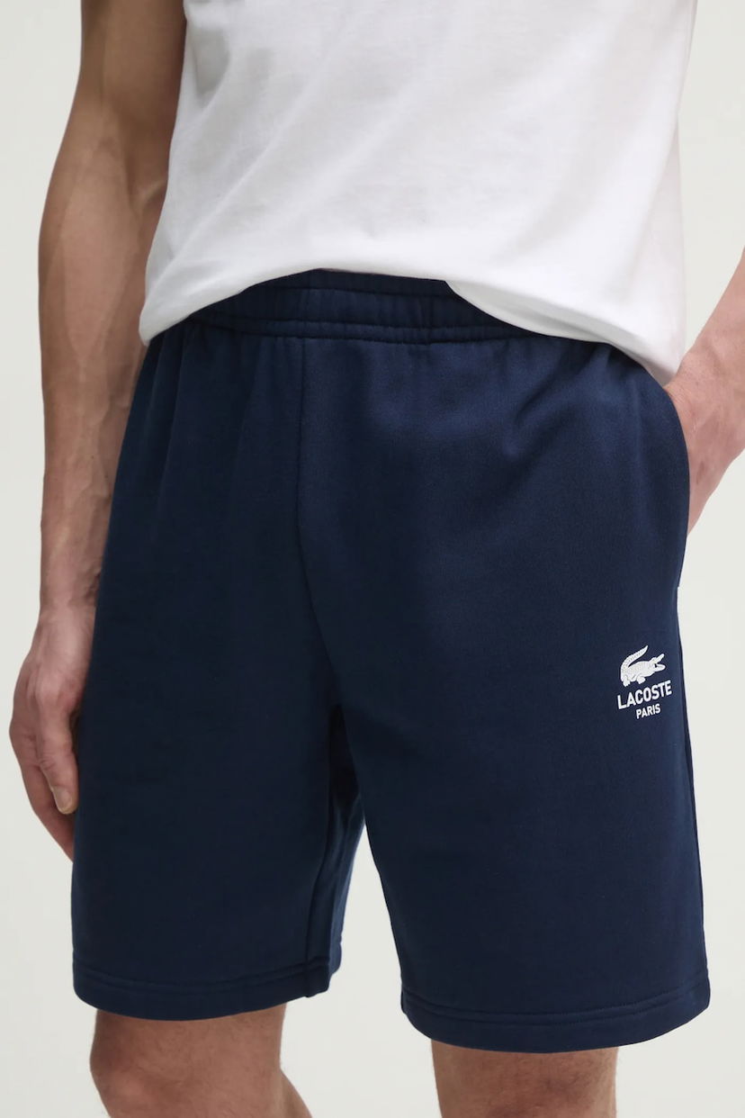 Kratke hlače Lacoste Lacoste Fleece Shorts Tamnoplava | GH0990