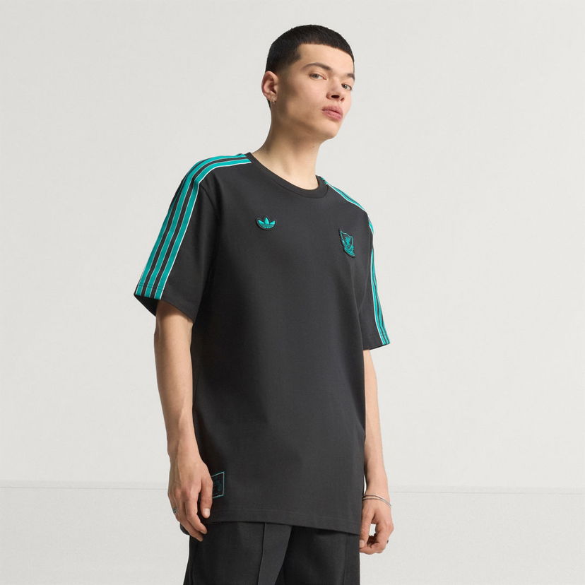 Majica kratkih rukava adidas Performance Liverpool FC Terrace Icons Crna | JW5470