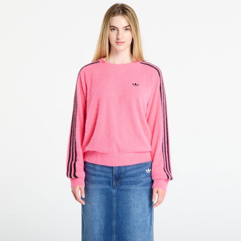 Džemper adidas Originals Adidas Adicolor Holiday Knit Sweatshirt Ružičasta | JX7811
