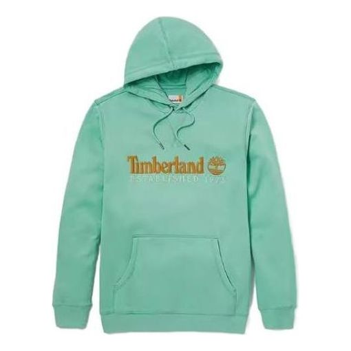 Dukserice Timberland Anniversary Drawstring Hoodie Zelena | A2E2C-ED4
