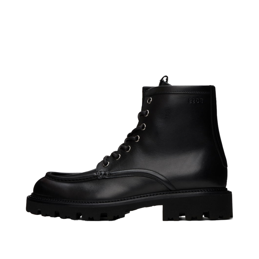 Tenisice i cipele BOSS Leather Boots Crna | 50529268
