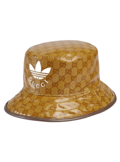 Šešir Gucci adidas x Bucket Hat Smeđa | 696484 4HAP2 7164