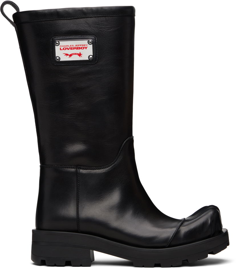 Tenisice i cipele Charles Jeffrey Loverboy Charles Jeffrey LOVERBOY Sheathed Moggies Boots Crna | 52150301