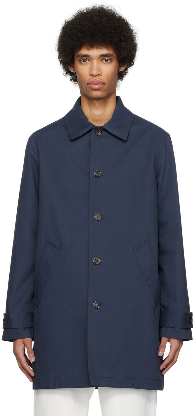 Kaputi A.P.C. Victor Coat Tamnoplava | COGXS-H01420