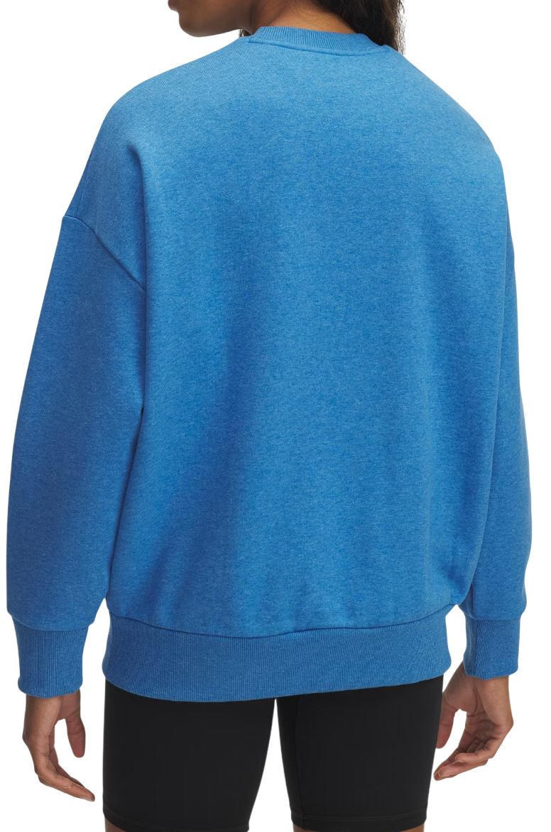Dukserice Under Armour Oversized Rival Fleece Crew Sweatshirt Plava | 1386463-403, 1
