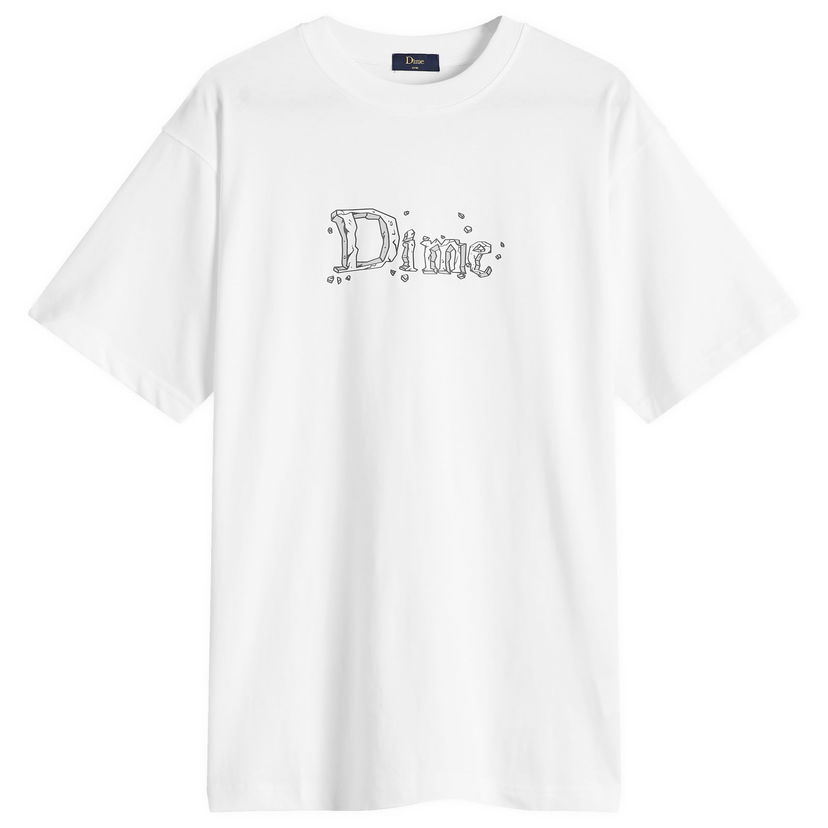 Majica kratkih rukava Dime Classic Stone Logo T-Shirt White Medium Bijela | DIMEHO2455WHT