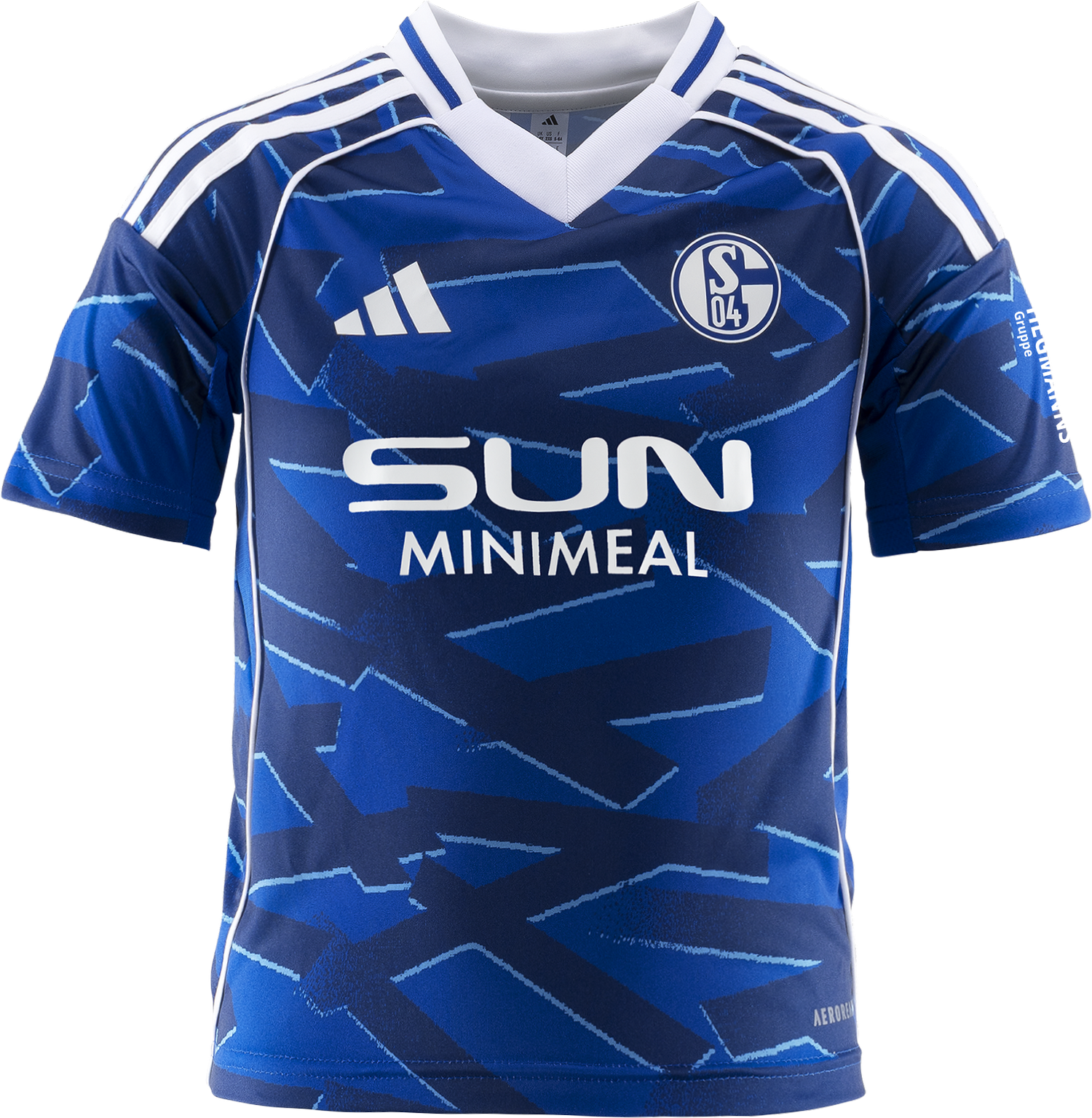 Dres adidas Originals FC Schalke 04 Home Jersey 2025/26 Plava | 6s04ji7226, 0