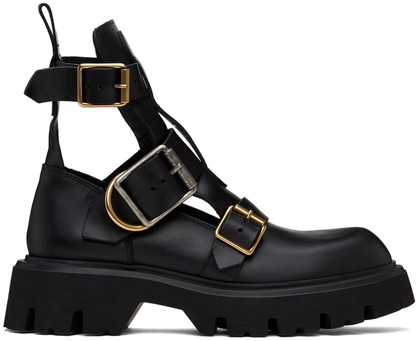 Odjeća Vivienne Westwood Vivienne Westwood Rome Commando Boots Crna | 7102003PM-L0028-