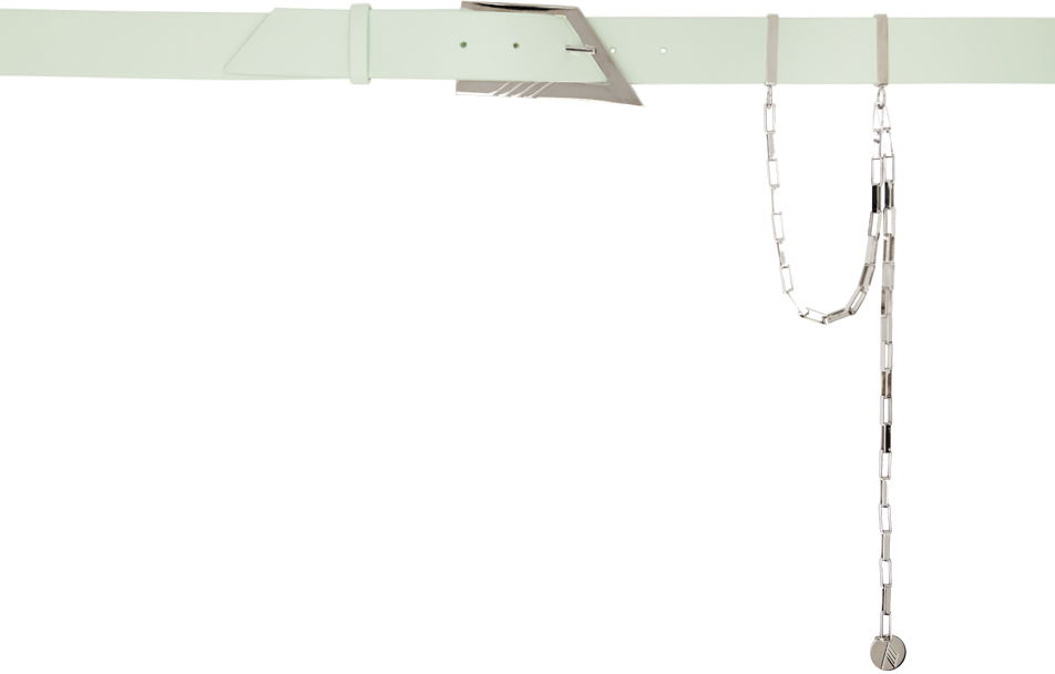 Pojasevi The Attico Attico Chain Belt Zelena | 241WKE06 L019, 0