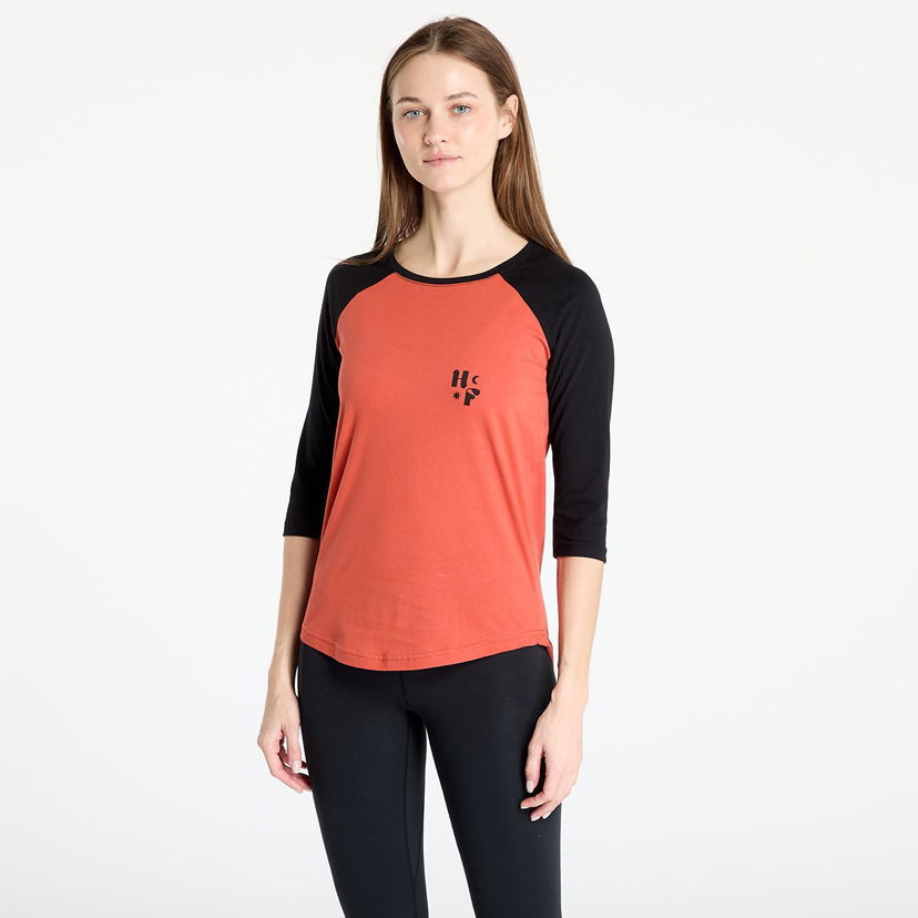 Majica kratkih rukava Horsefeathers Horsefeathers Kirby 3/4 Sleeve T-Shirt Narančasta | SW942B
