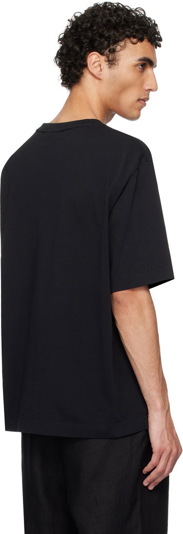 Majica kratkih rukava MAISON KITSUNÉ Maison Kitsuné Handwriting Oversize T-Shirt Crna | OM00122KJ0119, 2