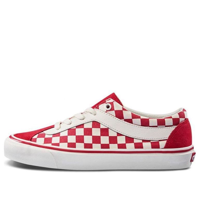 Tenisice i cipele Vans Bold Ni Checkerboard Crvena | VN0A3WLPT1E