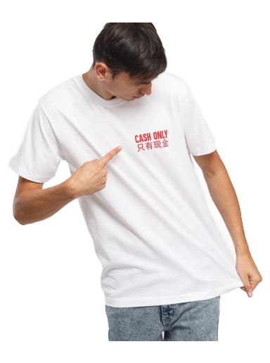 Majica kratkih rukava Urban Classics Cash Only Tee Bijela | MT816 white