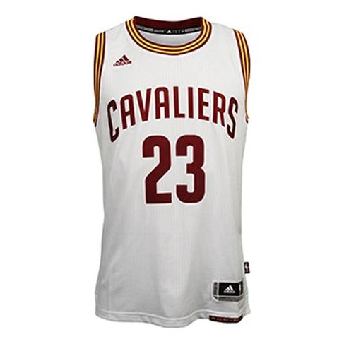Dres adidas Originals NBA Cleveland Cavaliers James Swingman Jersey Bijela | A61200, 0