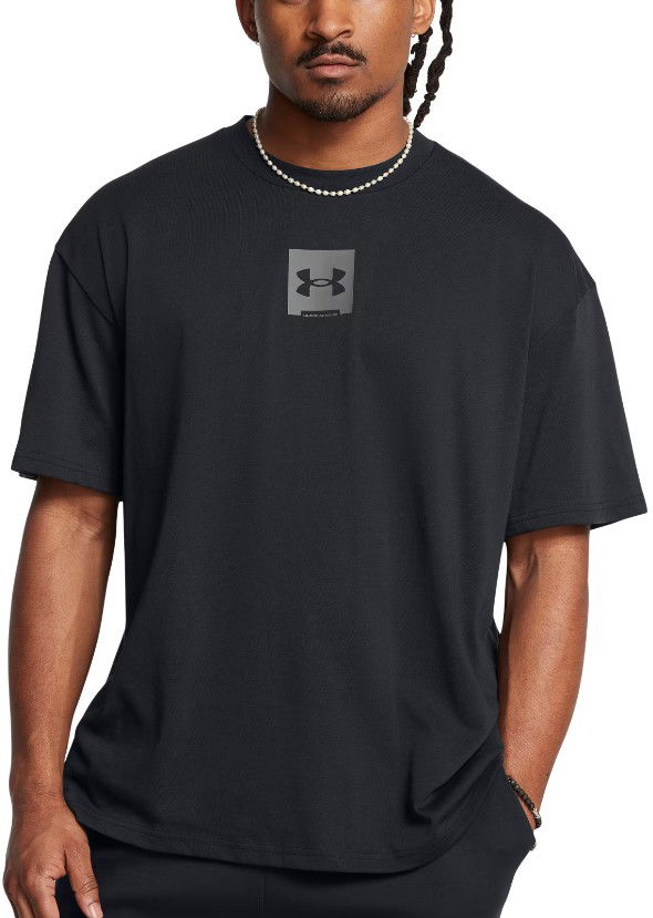 Majica kratkih rukava Under Armour Short Sleeve Box Logo T-Shirt Crna | 1386803-001