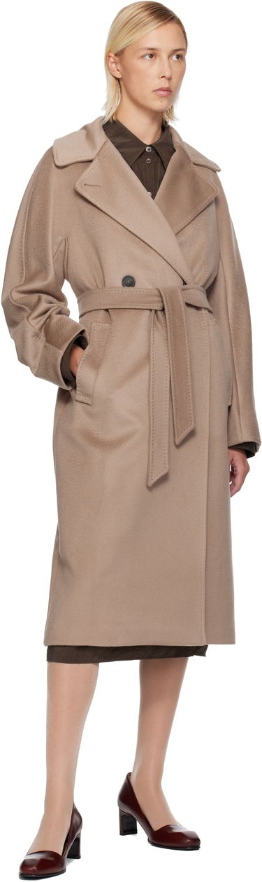 Kaputi Max Mara Weekend Resina Belted Coat Bež | 2525016031600, 3