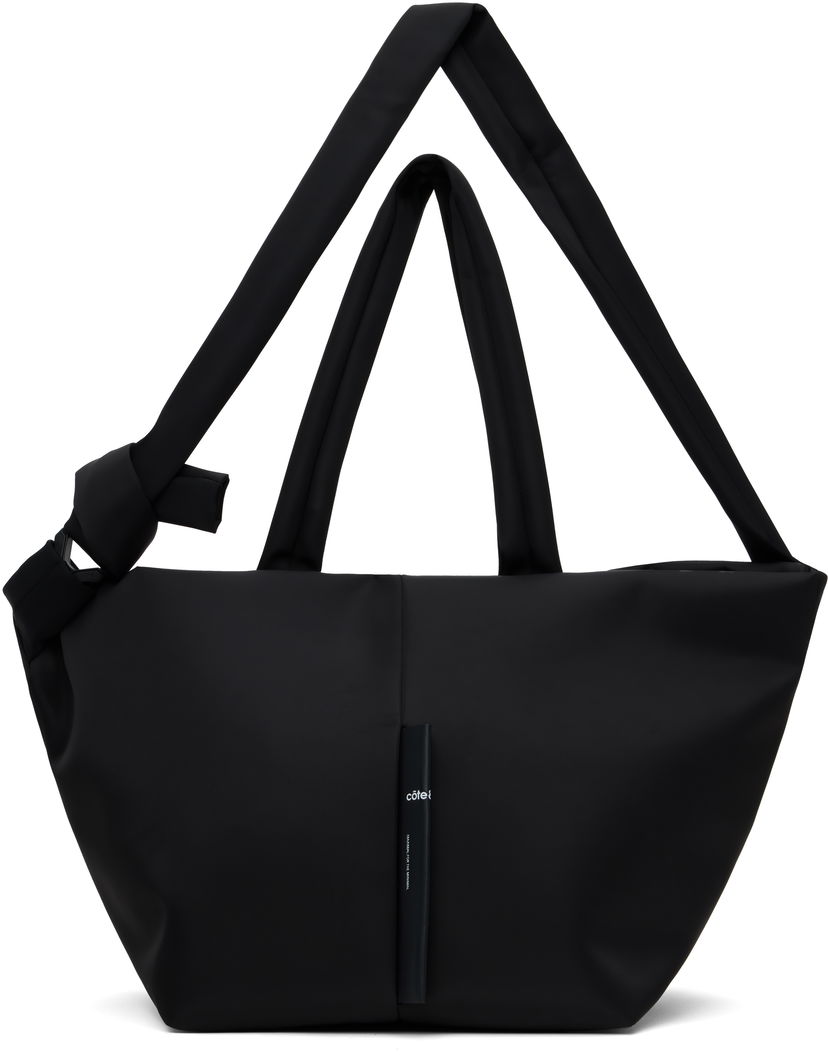 Tote bag côte&ciel Côte&Ciel Amu Sleek Nylon Tote Crna | 29109 000