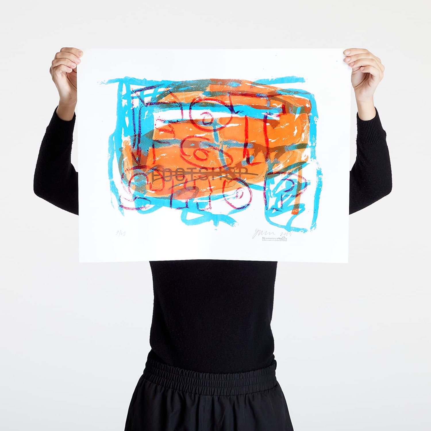 Dodaci Footshop FTSHP 11th anniversary x Martin Lukáč Print 1 Višebojno | FTSHP_234, 0