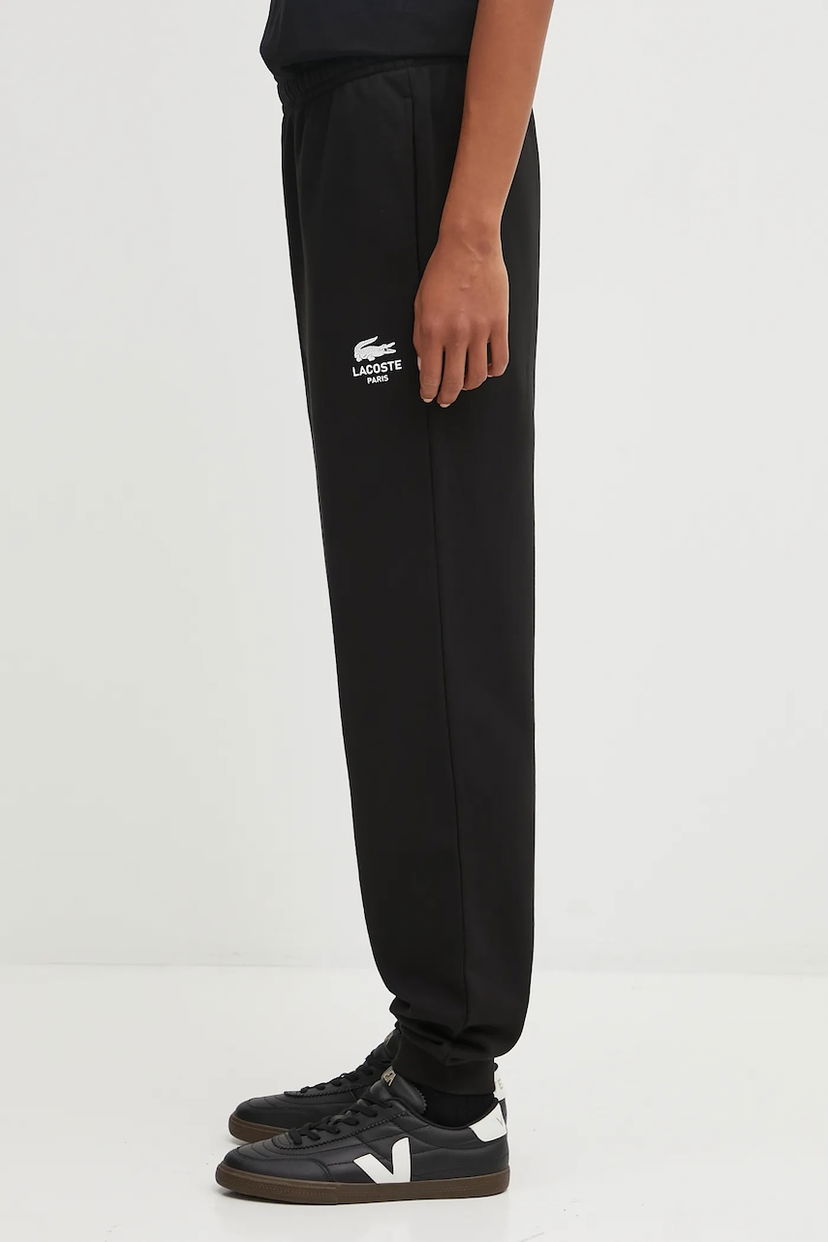 Trenirka Lacoste Lacoste Paris Logo Sweatpants Crna | XH2724