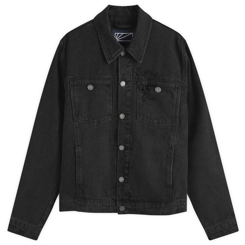 Jakna PACCBET Lined Denim Crna | PACC15J001-BLK