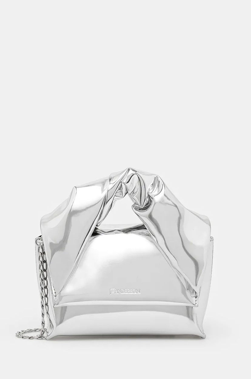 Ručna torbica JW Anderson Small Twister Bag Metalik | HB0597.FA0284.910