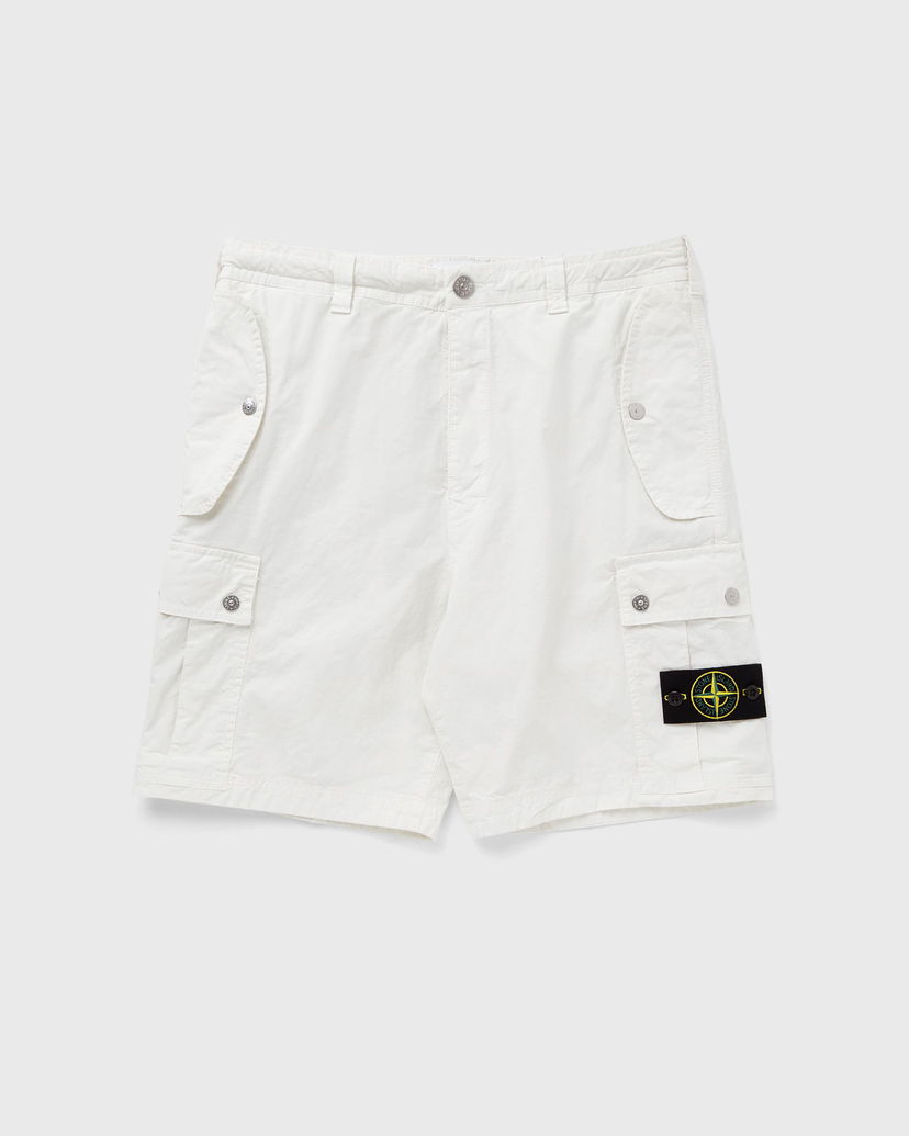 Kratke hlače Stone Island Comfort Cargo Shorts Bijela | K1S15L100004S0063.V0093