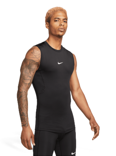 Majica bez rukava Nike fitness Pro Dri-FIT Crna | FB7914-010
